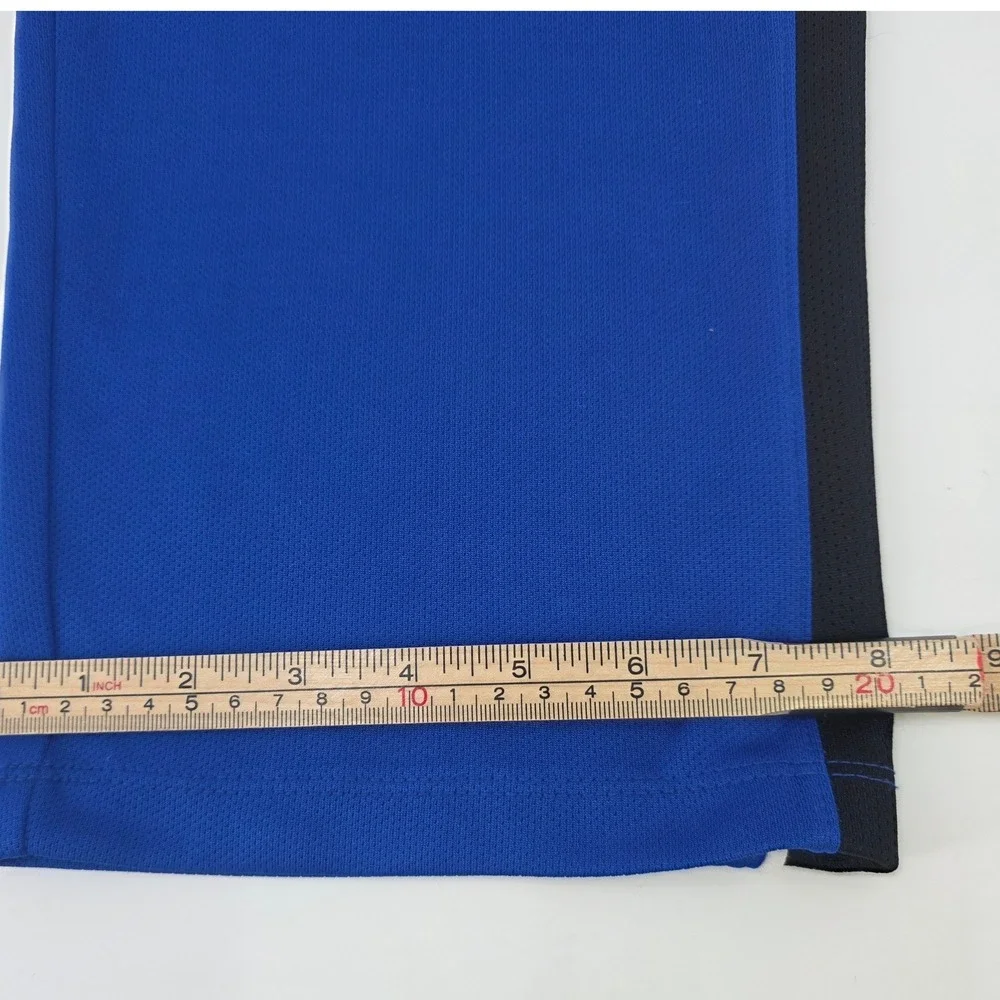 POLO RALPH LAUREN TRACK PANTS MENS LARGE BLUE BLACK POCKETS PERFORMANCE ATHLETIC